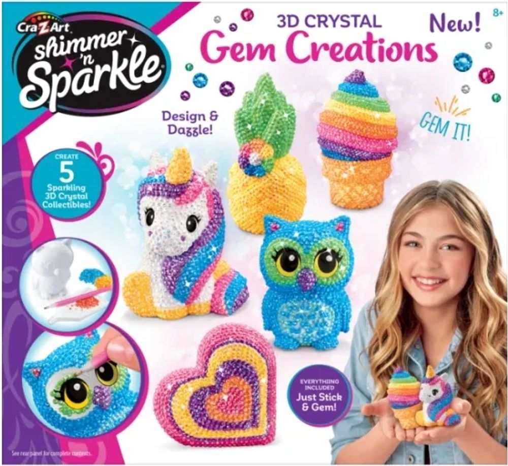 Tilbud på SHIMMER N SPARKLE 3D CRYSTAL GEM CREATIONS fra ComputerSalg til 173 kr.