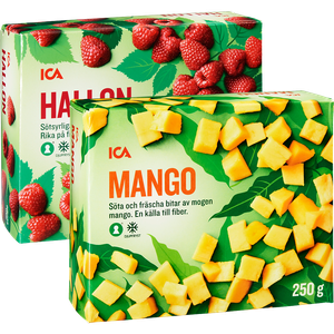 Mango/Hallon Fryst