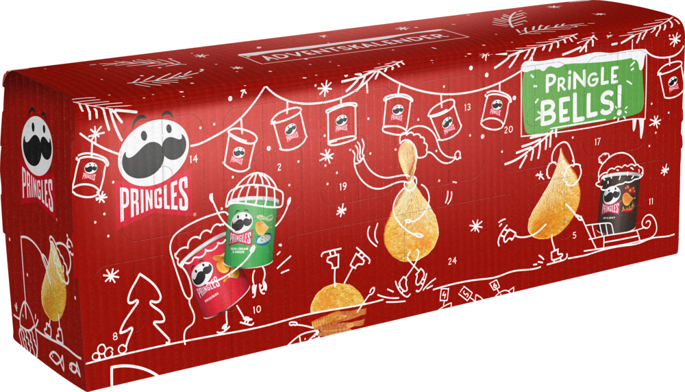 Tilbud på Pringles Julekalender fra Calle til 250 kr.