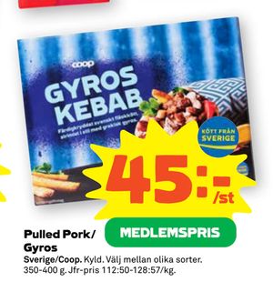 Pulled Pork/ Gyros