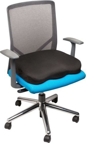 Siddepude Kensington Ergonomic Memory Foam Seat Cushion - sort