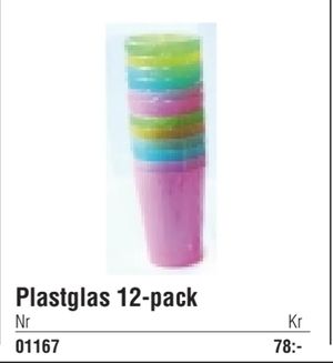Plastglas 12-pack