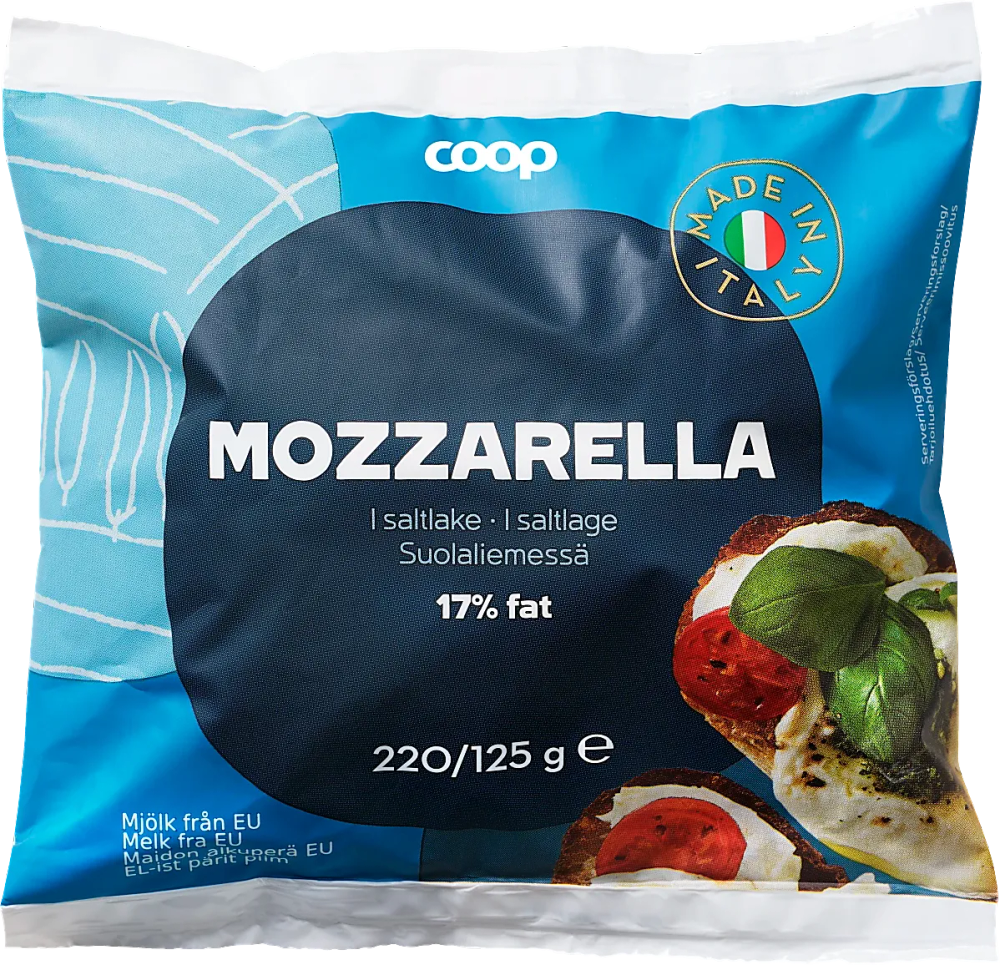 Erbjudanden på Mozzarella (Coop) från Coop X:-TRA för 10 kr