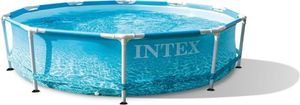 Intex Beachside Metal Frame Pool, 4.485L, 305x76 cm