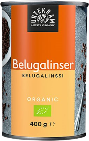 Beluga linser Øko (Urtekram)