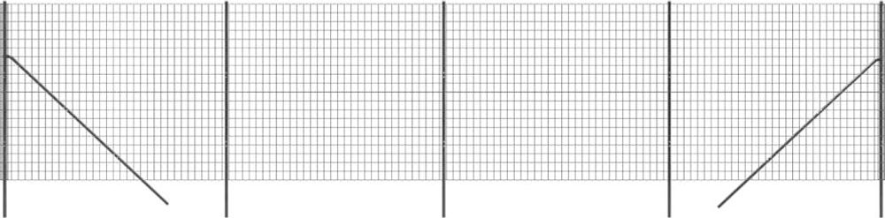 Erbjudanden på vidaXL Stängsel antracit 1,6x10 m galvaniserat stål från vidaXL.se för 1 137 kr