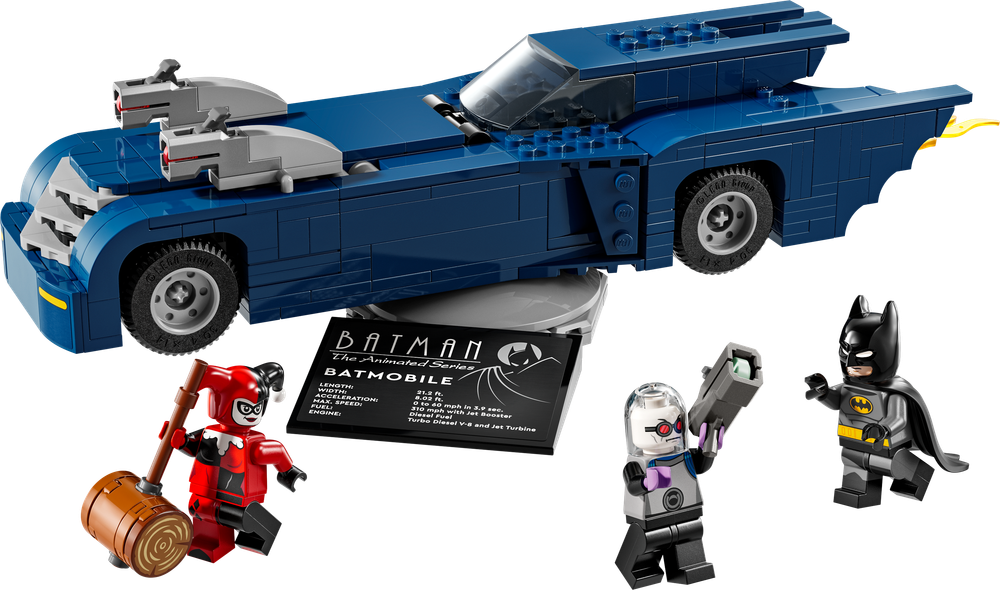 Tilbud på LEGO Super Heroes DC 76274 Batman™ og Batmobile™ mod Harley Quinn™ og Mr. Freeze™ fra ComputerSalg til 381 kr.