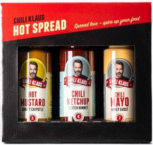 Chili Klaus - Hot Spread 3-pack - Original Edition