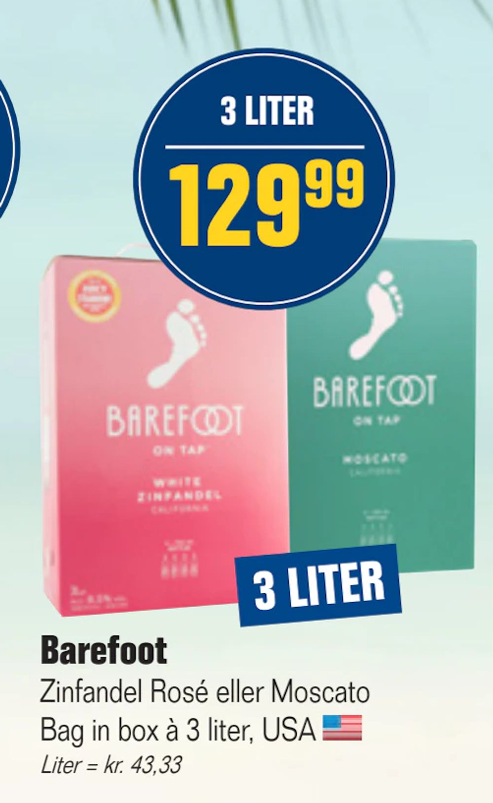 Tilbud på Barefoot fra Otto Duborg til 129,99 kr.