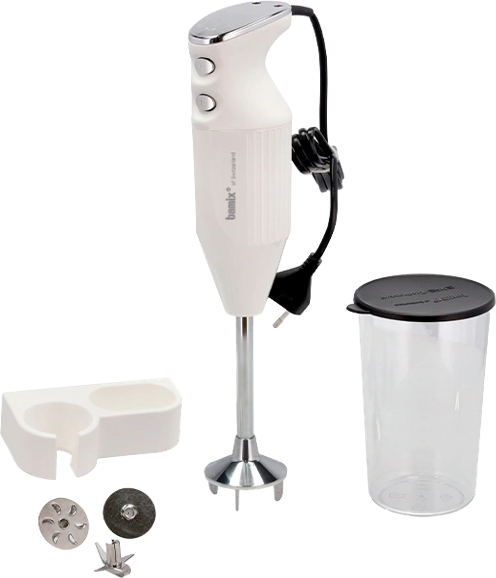 Tilbud på Bamix Mono stavblender hvid/krom 140 watt fra Kop & Kande til 899,95 kr.