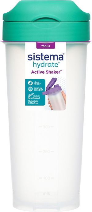 System - Active Shaker 750ml - Minty teal