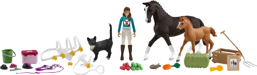 Tilbud på Schleich Horse Club Julekalender fra Fleggaard til 249,99 kr.