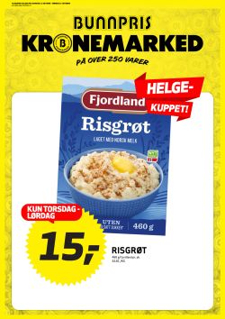 Få med deg ukens helgekupp!