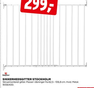 SIKKERHEDSGITTER STOCKHOLM