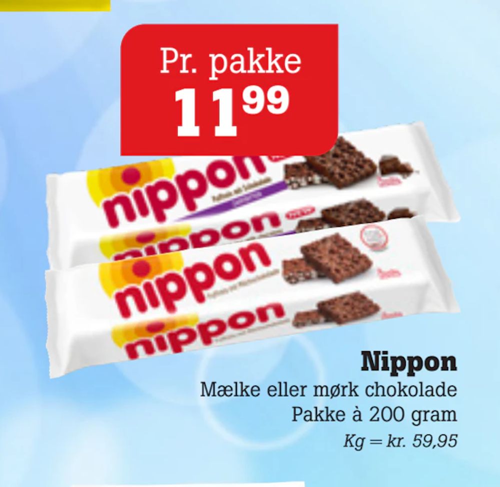 Tilbud på Nippon fra Poetzsch Padborg til 11,99 kr.