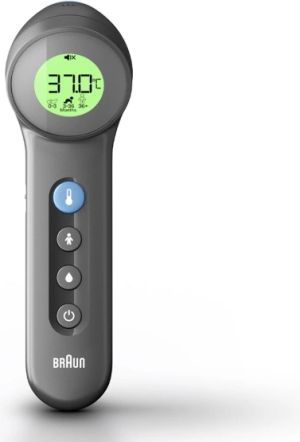 Braun BNT400BWE No Touch + Touch Digital Thermometer - Farve sort