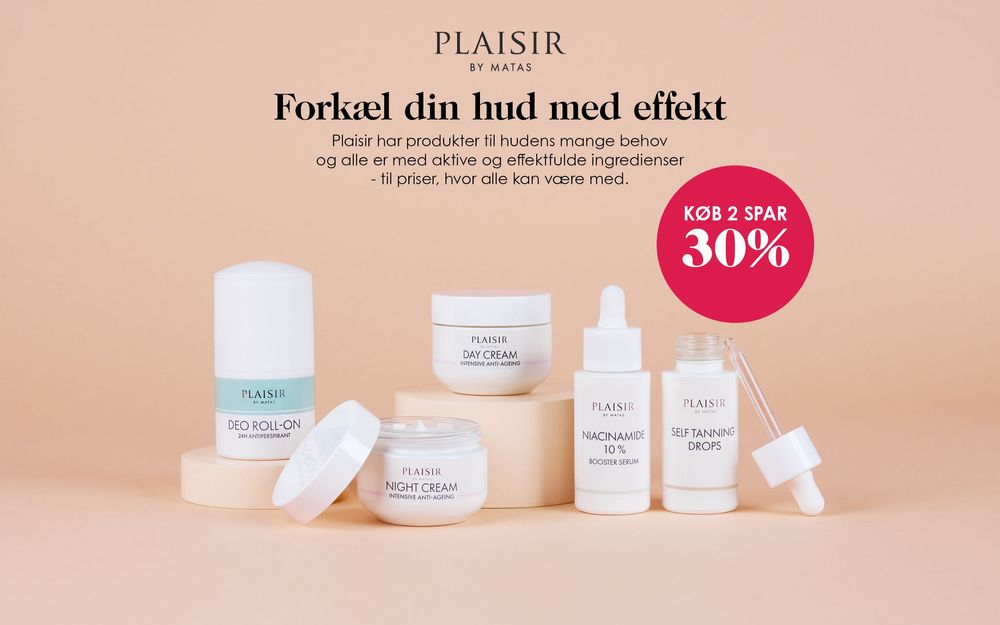 Tilbud på ALT PLAISIR KROPSPLEJE (Plaisir) fra Matas til 69,95 kr.