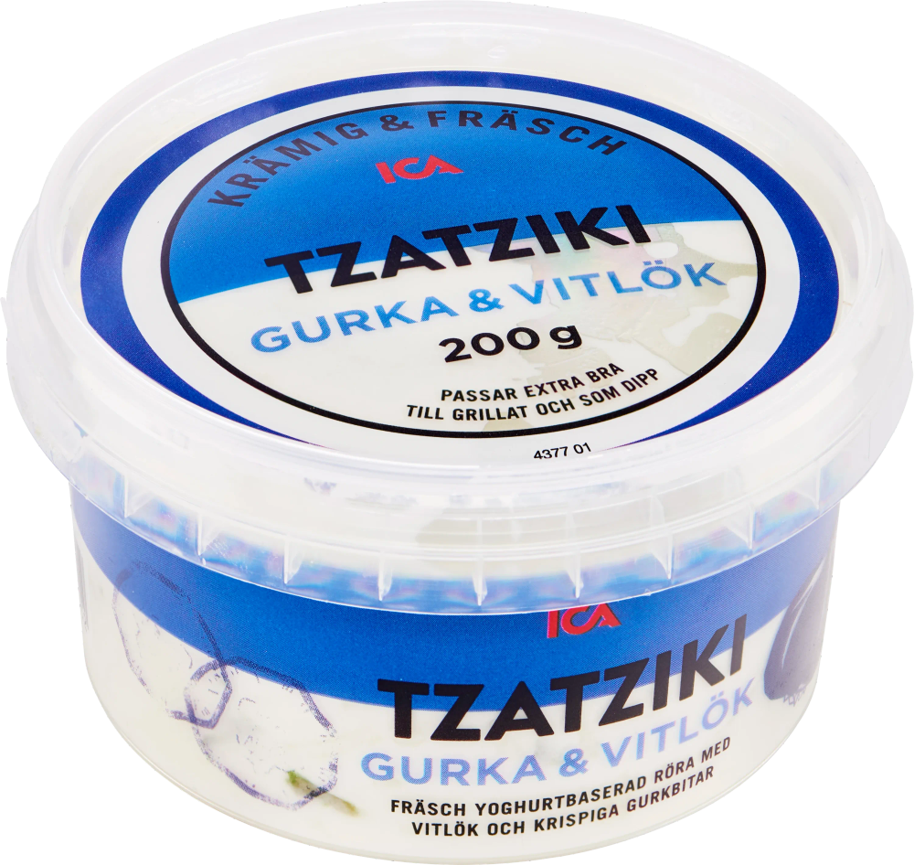 Erbjudanden på Tzatziki (ICA) från ICA Supermarket för 15 kr