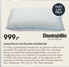 DUNLOPI LLO THE PILLOW HOVEDPUDE
