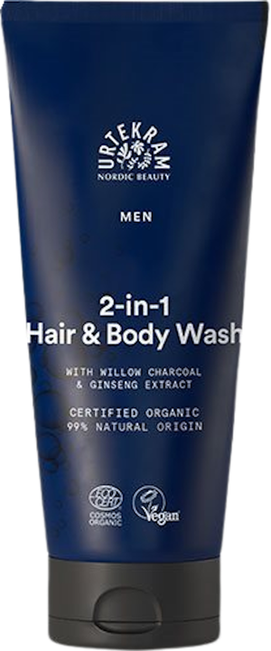 MEN 2 in1 Hair & Body Wash (Urtekram)