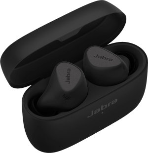 Jabra Elite 5 true wireless in-ear høretelefoner (titanium black)
