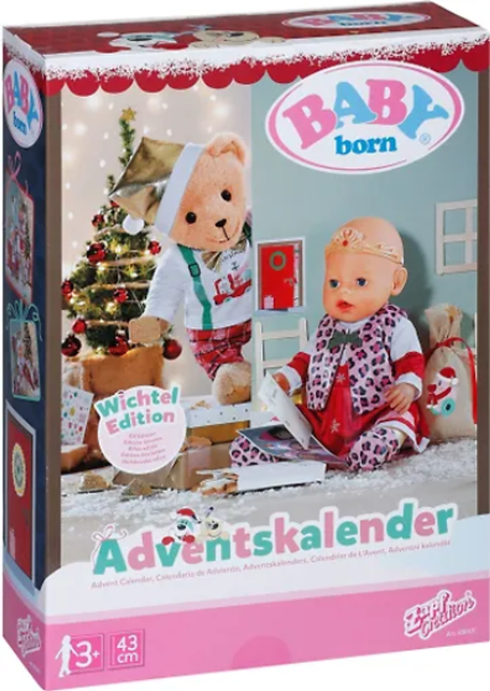 Tilbud på BABY Born 43cm Julekalender 2024 fra ComputerSalg til 323,93 kr.