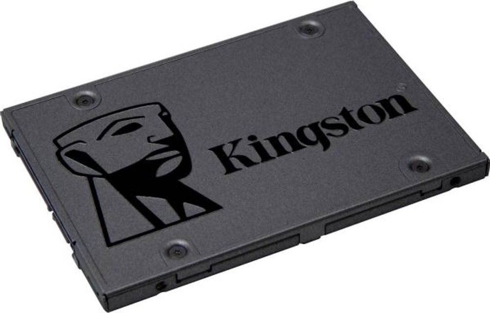 Tilbud på Kingston A400 - SSD - 960 GB - intern - 2.5" - SATA 6Gb/s fra ComputerSalg til 425 kr.