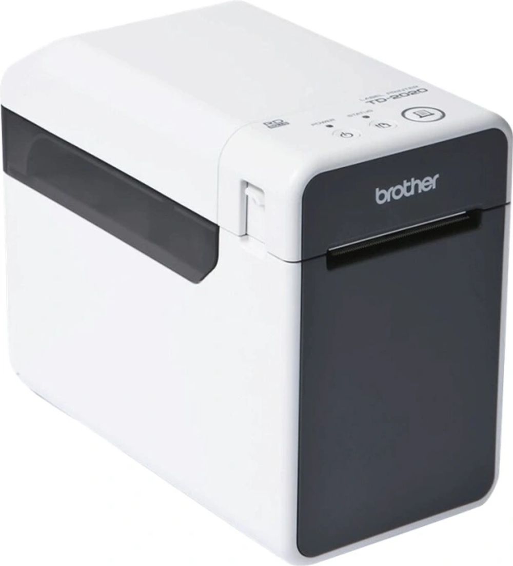 Tilbud på Brother TD-2020A - Etiketprinter - direkte termisk - Rulle (6,3 cm) - 203 dpi - op til 152.4 mm/sek. - USB 2.0, seriel fra ComputerSalg til 977 kr.