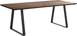 WOODLAND plankebord grå olieret 160x90 cm (Furniture by Sinnerup)