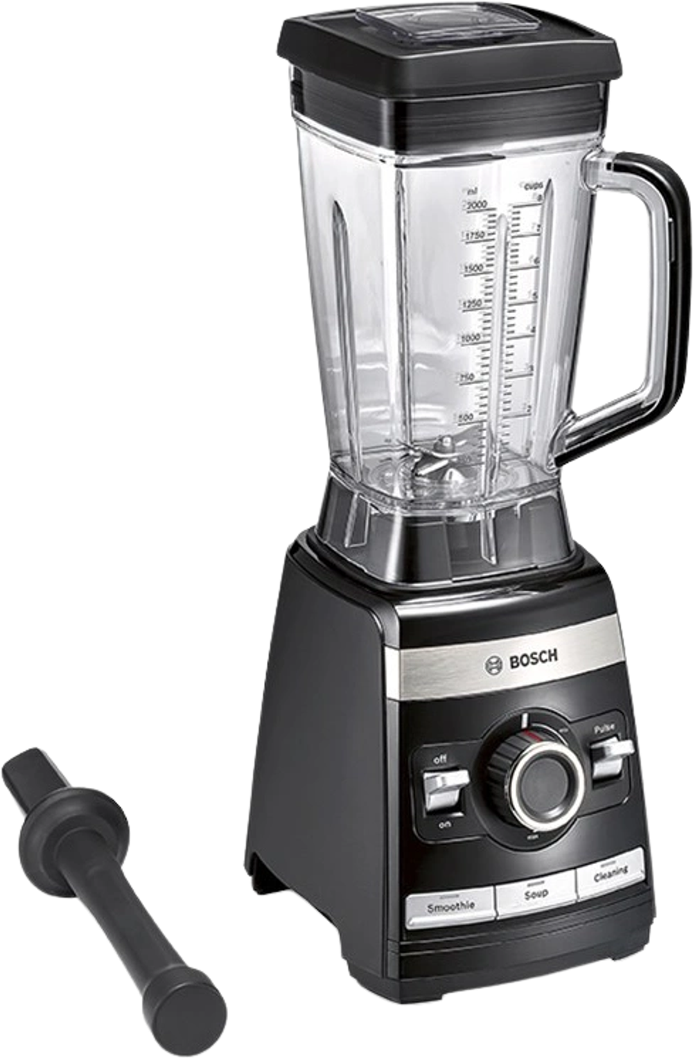 Tilbud på Bosch Power blender MMBH4P3B sort 1600 watt fra Kop & Kande til 1.699 kr.