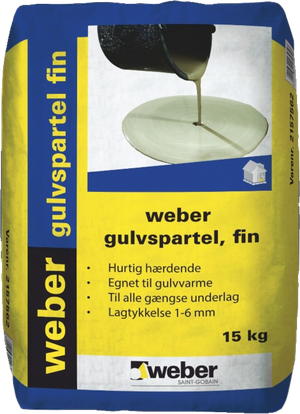 Gulvspartel - Fin (Weber)