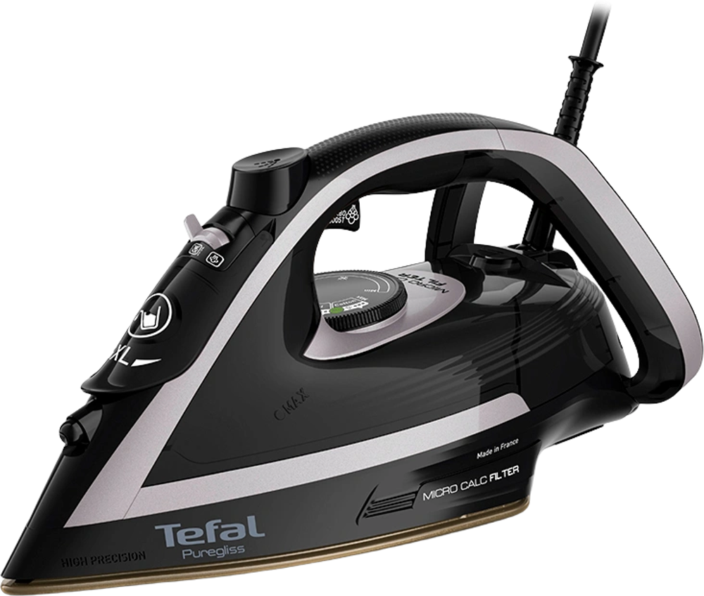 Tilbud på Tefal Puregliss Silver FV8062 dampstrygejern fra Kop & Kande til 799,95 kr.