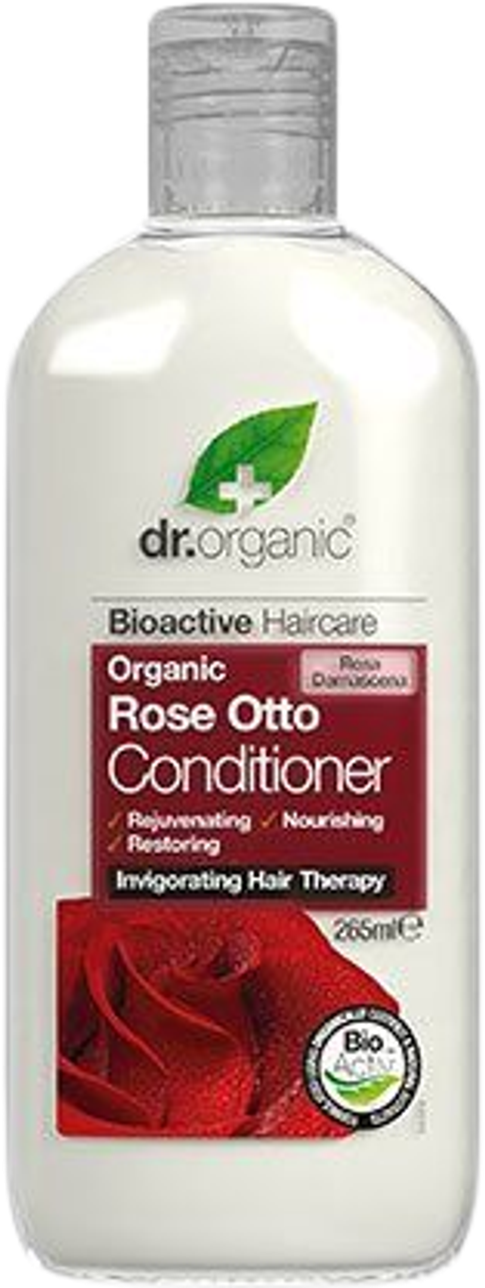 Tilbud på Conditioner Rose Otto Dr. (Dr. Organic) fra Helsam til 64 kr.