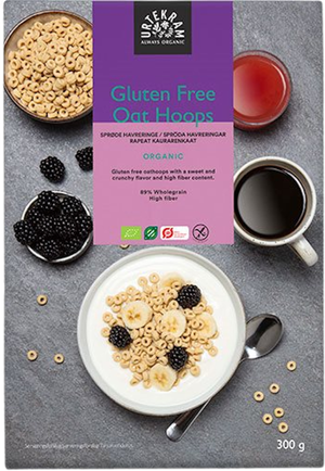 Oat Hoops glutenfri Øko (Urtekram)