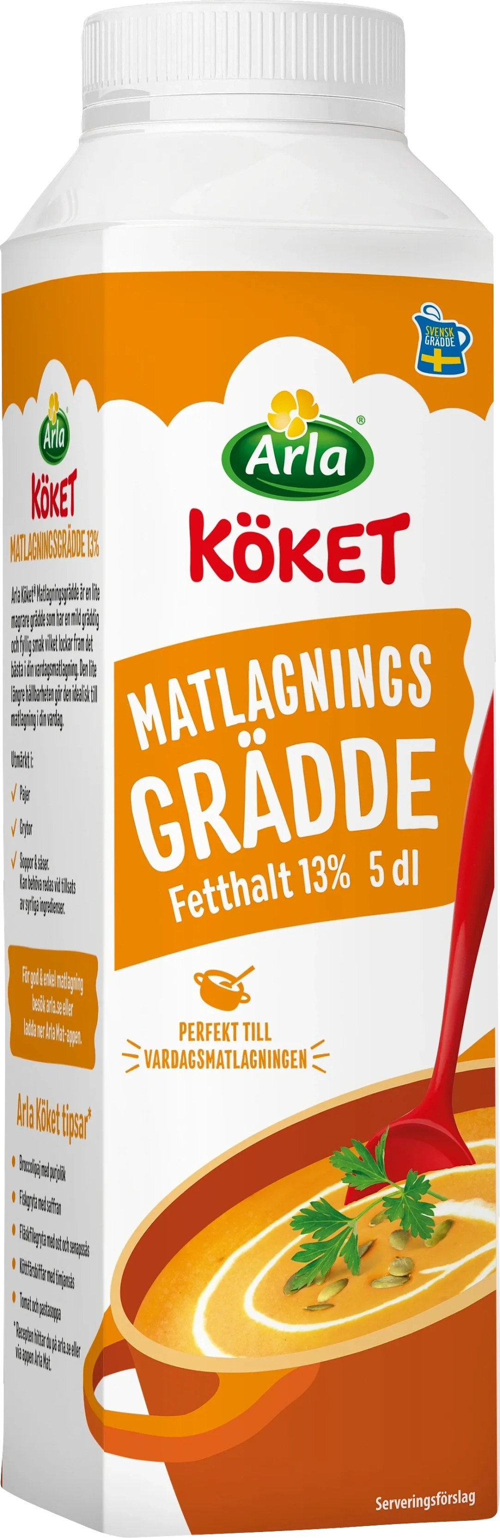 Erbjudanden på Matlagningsgrädde 13% (Arla Köket) från ICA Supermarket för 20 kr