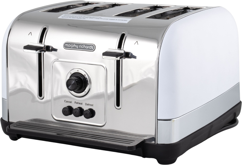 Tilbud på Morphy Richards Toaster hvid 1800 W fra Kop & Kande til 449,95 kr.