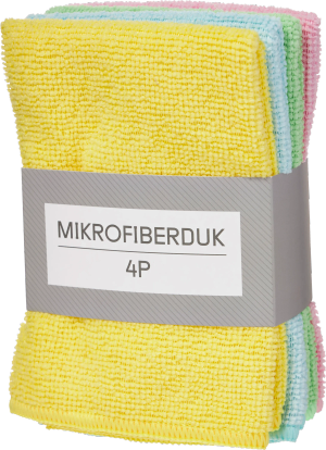 Mikrofiberduk 4-pack