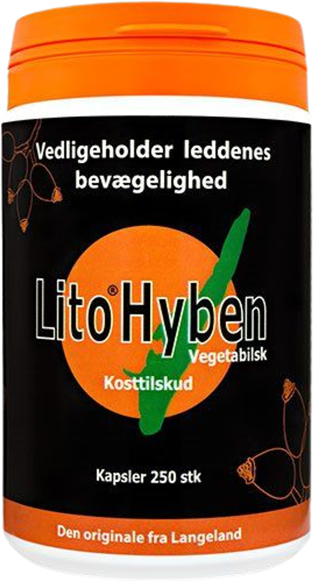 Tilbud på Hyben Vegetabilsk kapsler 500mg (Lito) fra Helsam til 234 kr.