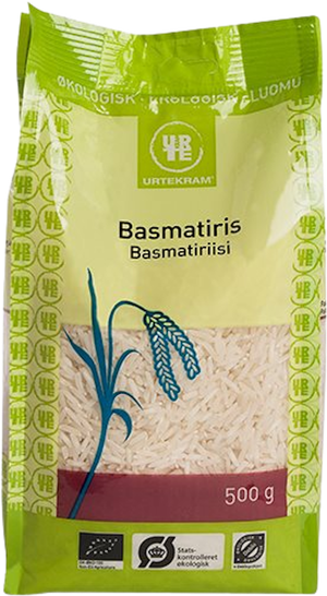 Ris basmati hvide Øko (Urtekram)