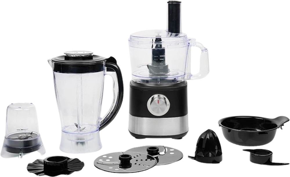 Tilbud på Princess food processor inkl. blender og minihakker 1000 watt fra Kop & Kande til 799,95 kr.