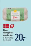Dava økologiske danske æg