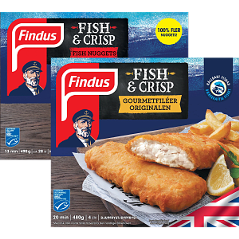 Erbjudanden på Fish & Crisp från ICA Maxi Stormarknad för 50 kr