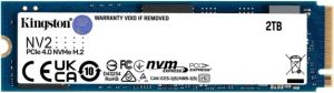Kingston | NV2 - SSD - 2TB - intern - M.2 2280 - PCIe 4.0 (NVMe)