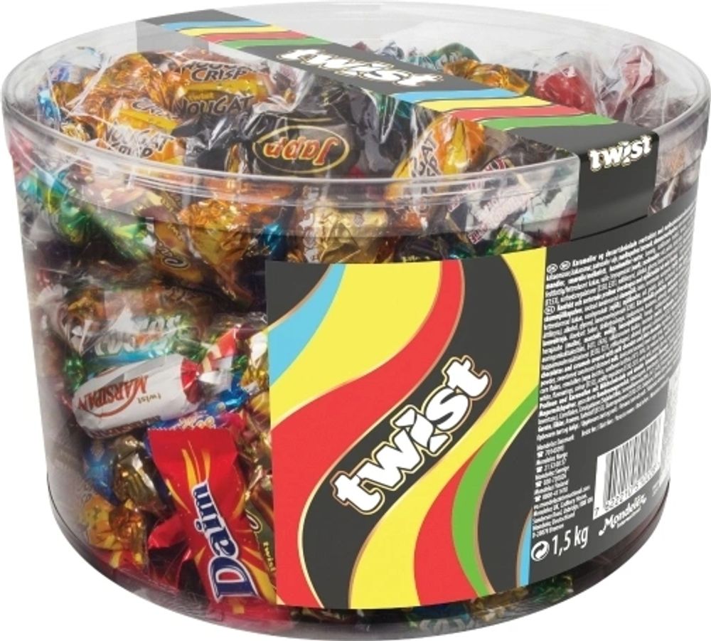 Tilbud på Chokolade Twist 1500g fra ComputerSalg til 348 kr.