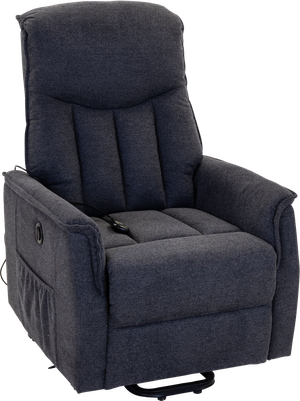 Carø Elbetjent Recliner, Antracit Stof 108 Cm 80 Cm