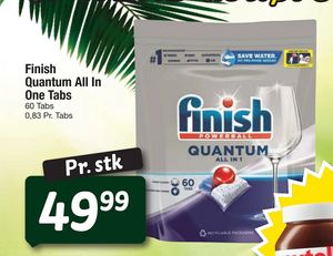 Finish Quantum All In One Tabs
