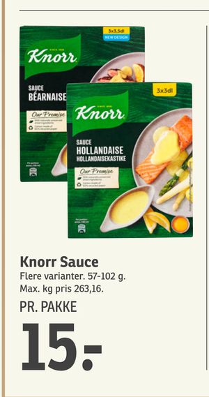 Knorr Sauce
