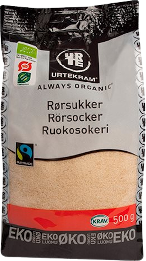 Rørsukker Fairtrade Øko (Urtekram)