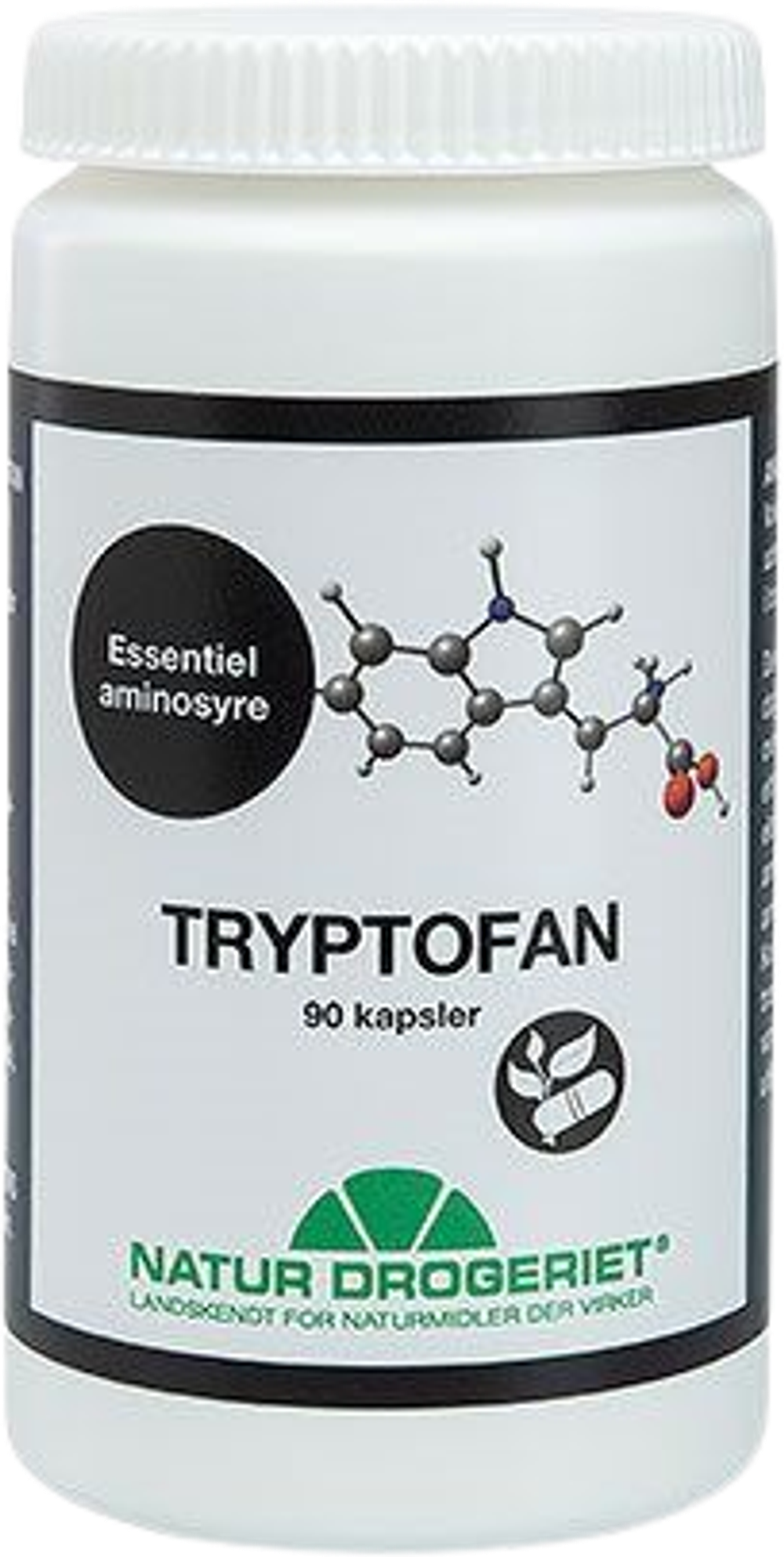 Tilbud på Tryptofan (Natur-Drogeriet) fra Helsam til 109,95 kr.