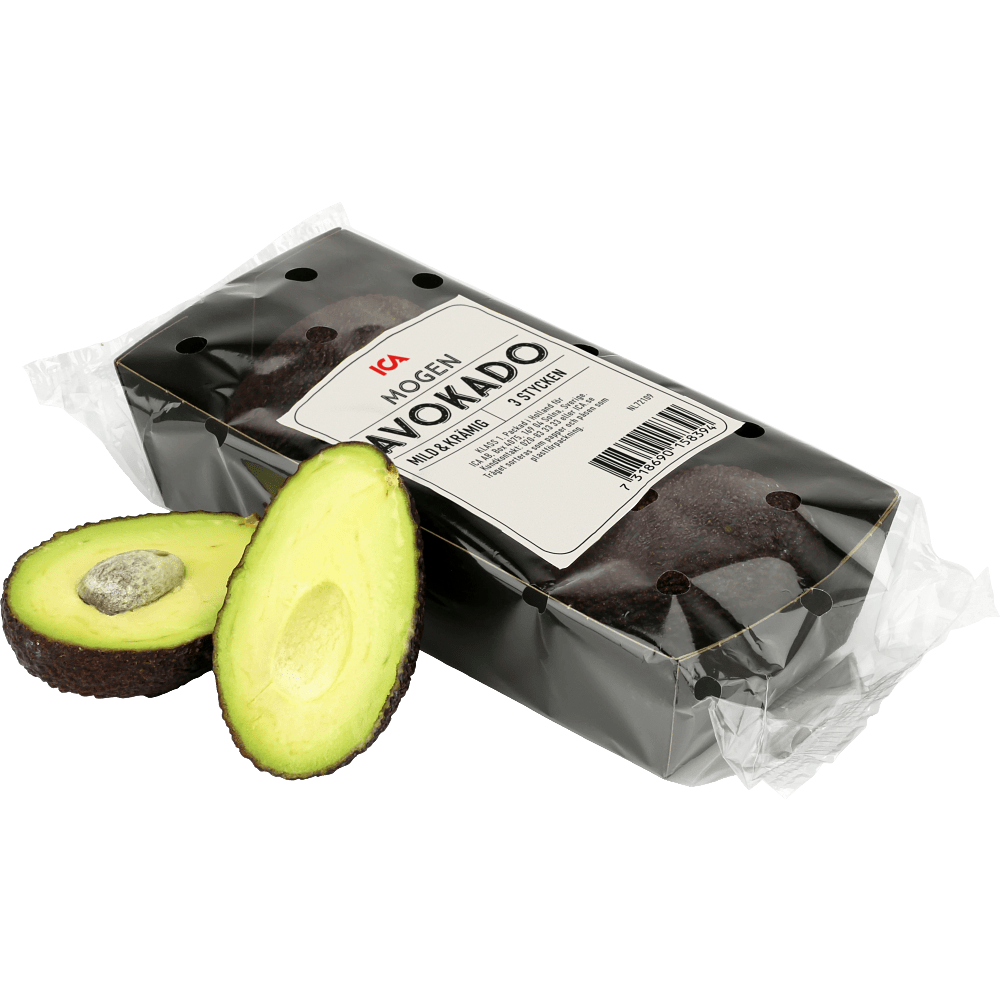 Erbjudanden på Avokado Mogen 3-pack från ICA Supermarket för 25 kr